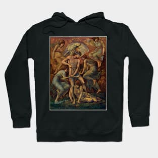 Cupid’s Hunting Fields, Surrounded by Women 1885 Edward Burne-Jones Hoodie